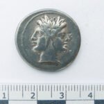 Didrachme de la République romaine droit