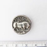 Didrachme de la cité italienne de Thurium revers